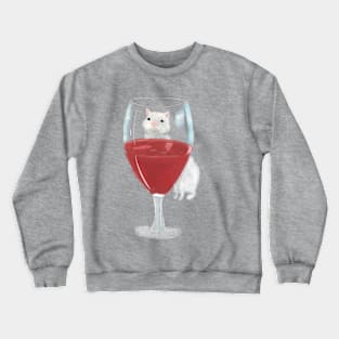 Glass Cat Crewneck Sweatshirt